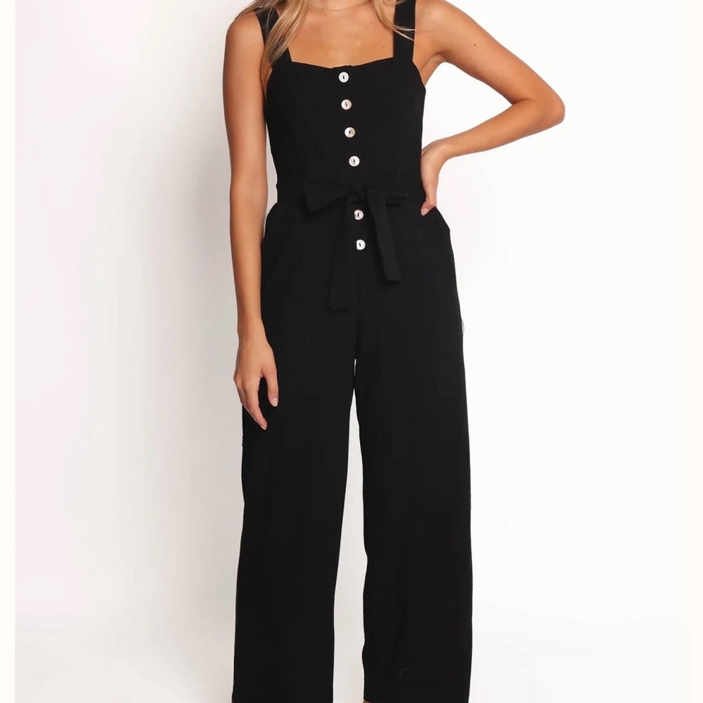 Elegant Rachel Black Jumpsuit